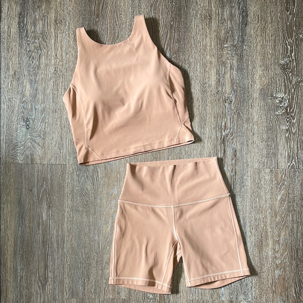 Lululemon Align Tank and Shorts Set